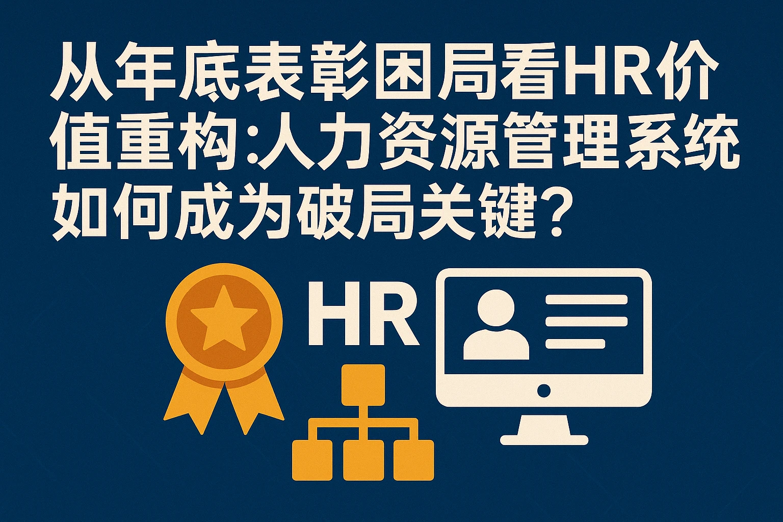 从年底表彰困局看HR价值重构：人力资源管理系统如何成为破局关键？