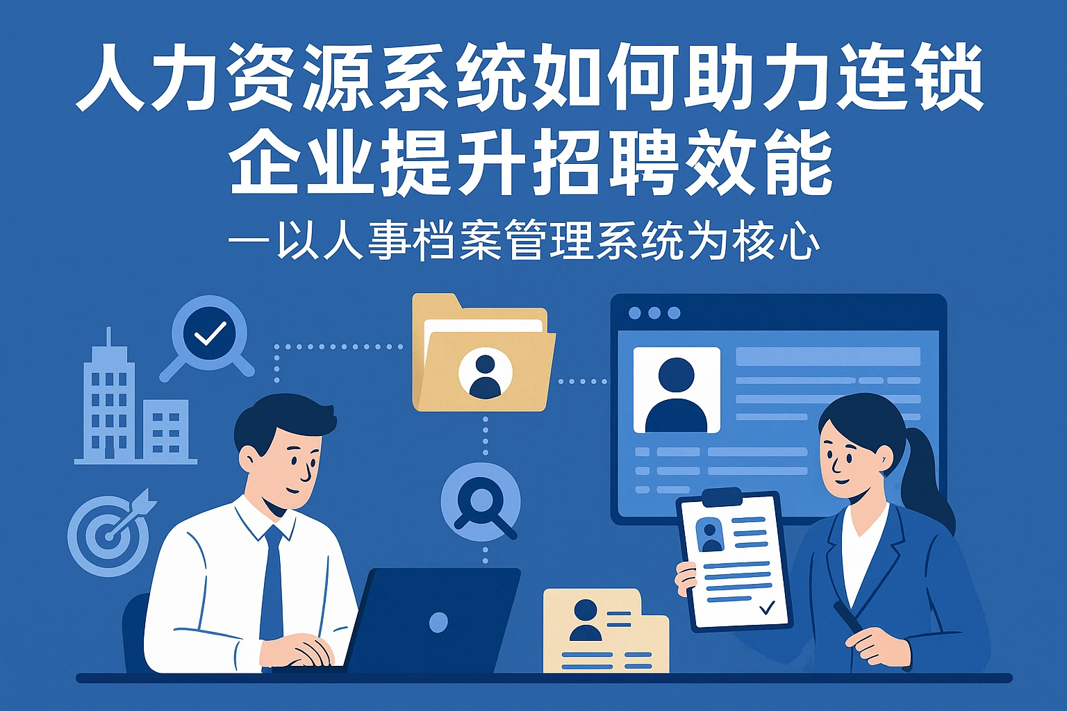人力资源系统如何助力连锁企业提升招聘效能——以人事档案管理系统为核心