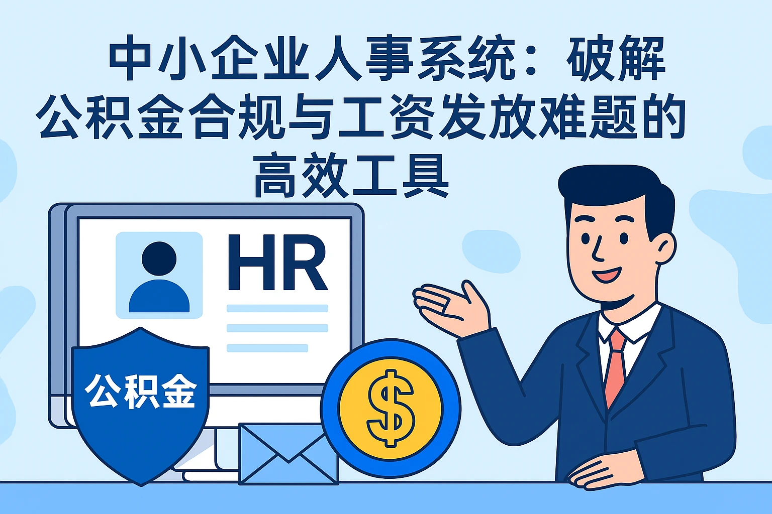 中小企业人事系统：破解公积金合规与工资发放难题的高效工具