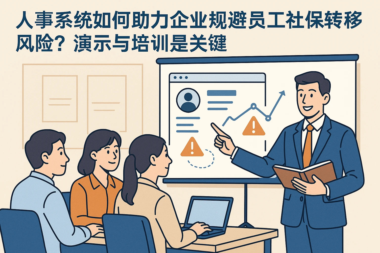 人事系统如何助力企业规避员工社保转移风险？演示与培训是关键