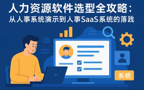 人力资源软件选型全攻略：从人事系统演示到人事SaaS系统的落地实践