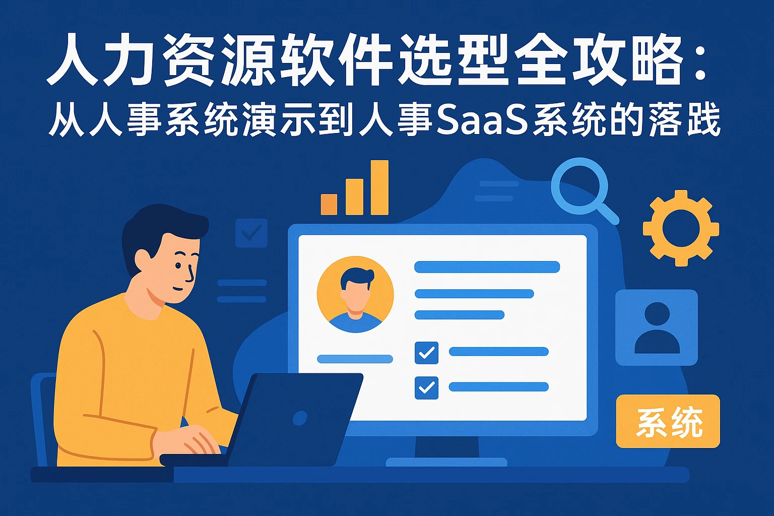 人力资源软件选型全攻略：从人事系统演示到人事SaaS系统的落地实践