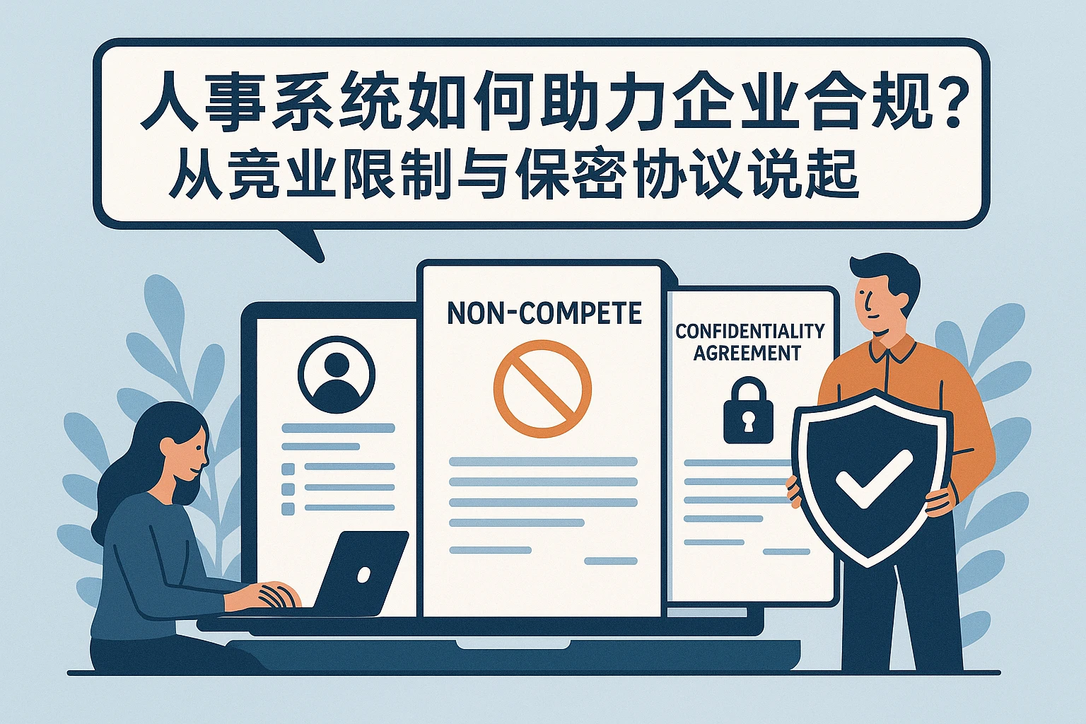 人事系统如何助力企业合规？从竞业限制与保密协议说起