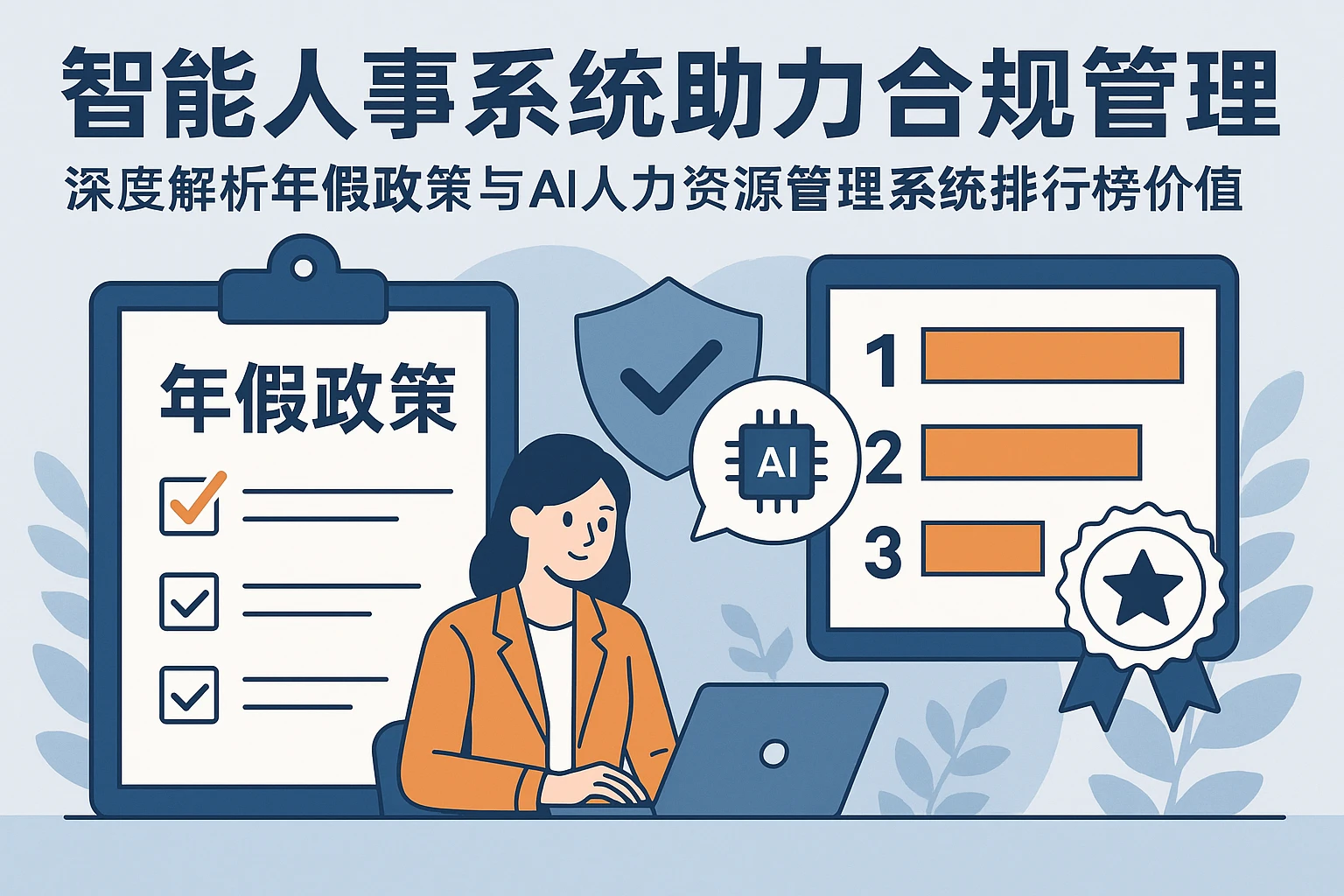智能人事系统助力合规管理——深度解析年假政策与AI人力资源管理系统排行榜价值