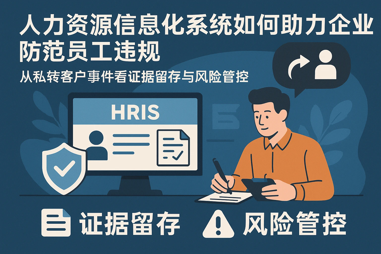 人力资源信息化系统如何助力企业防范员工违规：从私转客户事件看证据留存与风险管控