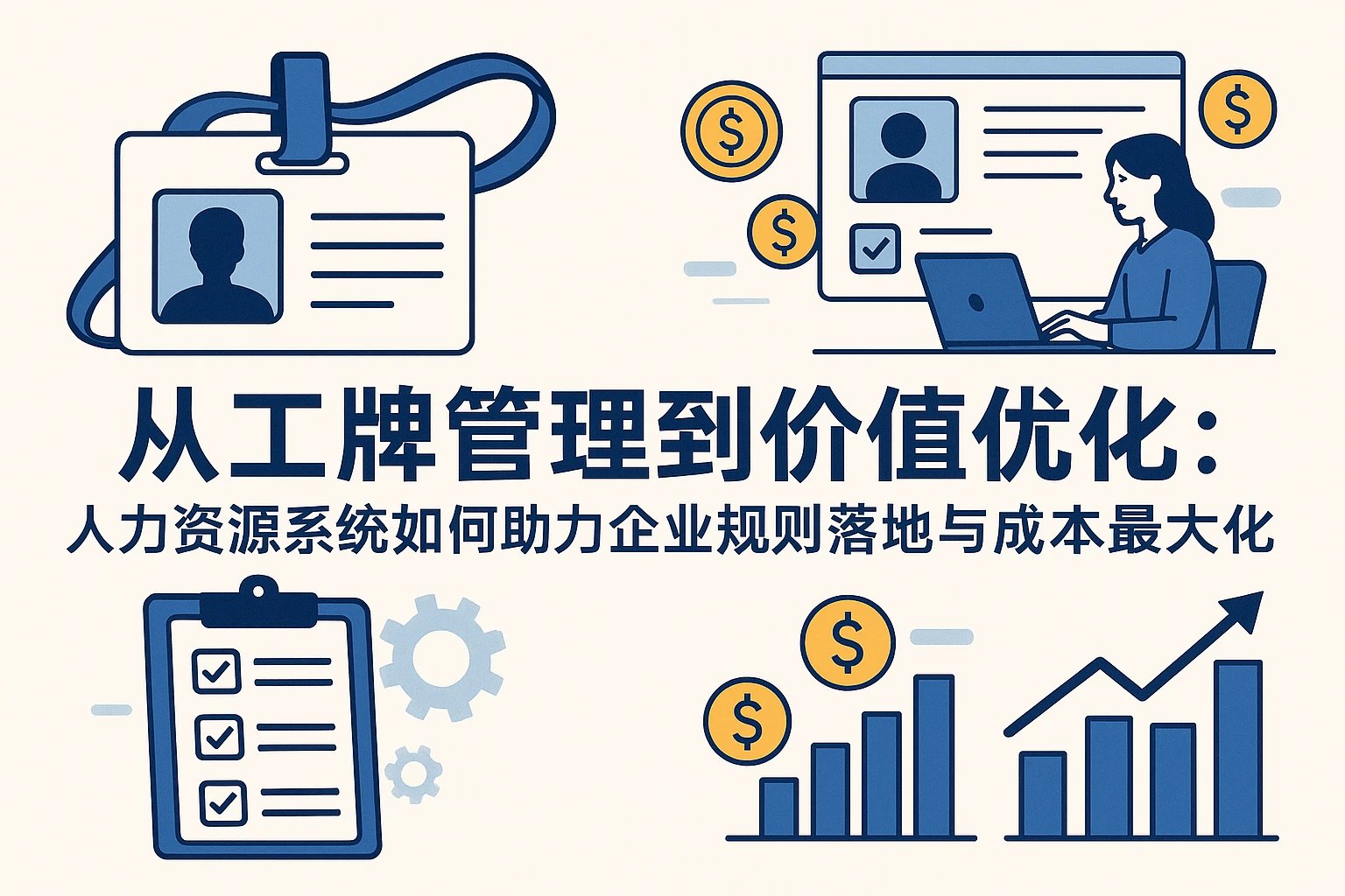 从工牌管理到价值优化：人力资源系统如何助力企业规则落地与成本最大化