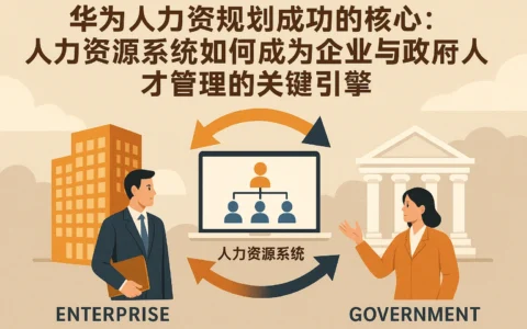 华为人力资源规划成功的核心：人力资源系统如何成为企业与政府人才管理的关键引擎