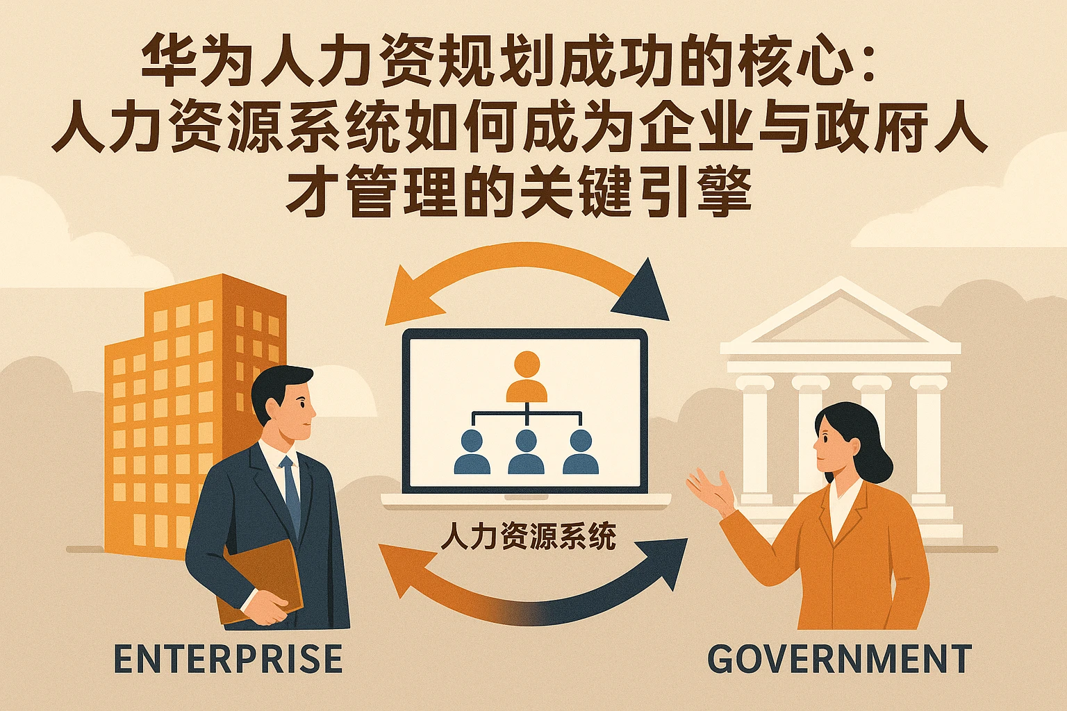 华为人力资源规划成功的核心:人力资源系统如何成为企业与政府人才管理的关键引擎