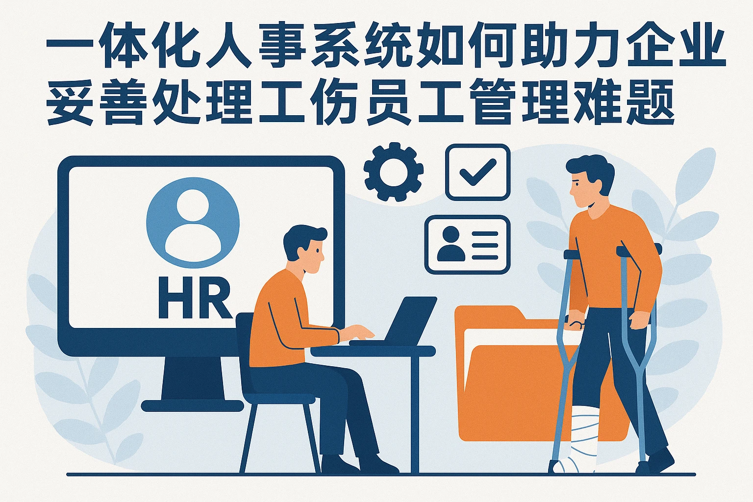 一体化人事系统如何助力企业妥善处理工伤员工管理难题