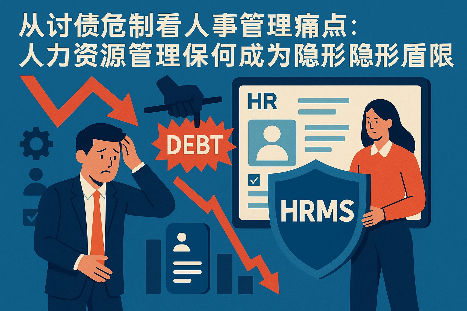 从讨债危机看人事管理痛点：人力资源管理系统如何成为企业抗风险的隐形盾牌？