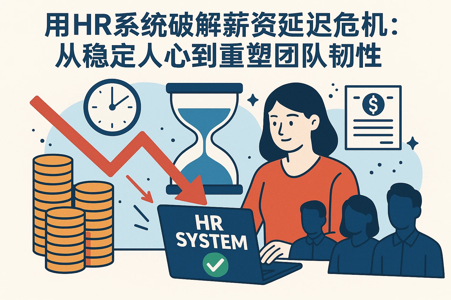 用HR系统破解薪资延迟危机：从稳定人心到重塑团队韧性