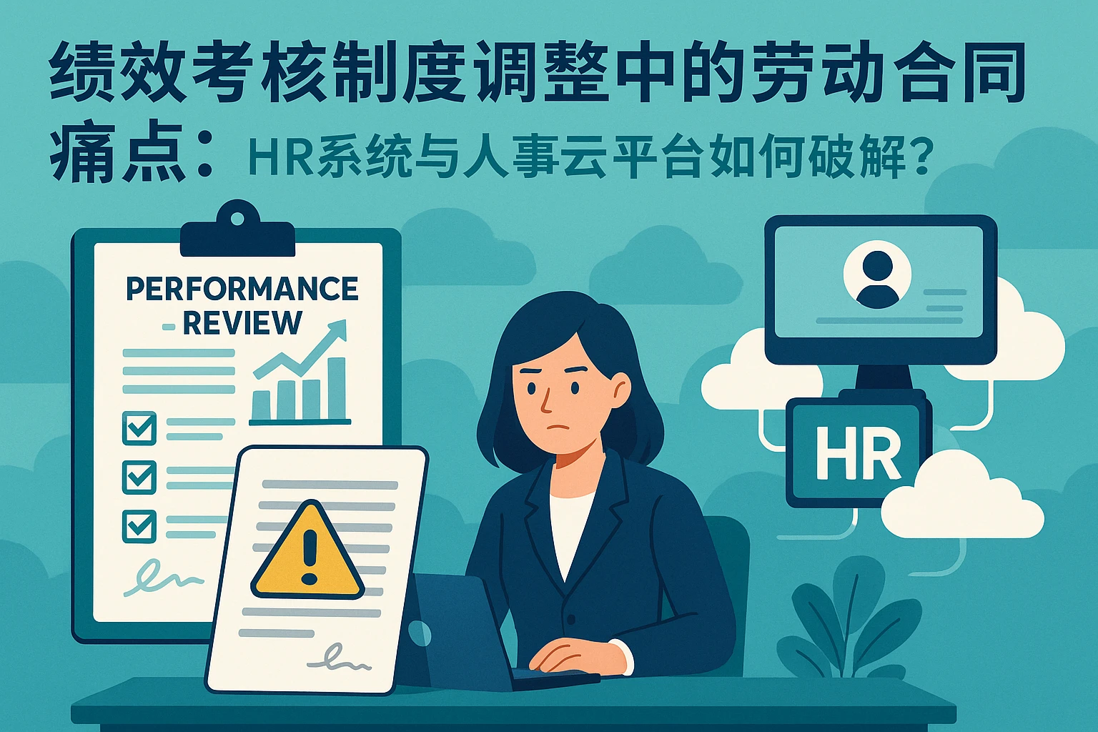 绩效考核制度调整中的劳动合同痛点：HR系统与人事云平台如何破解？
