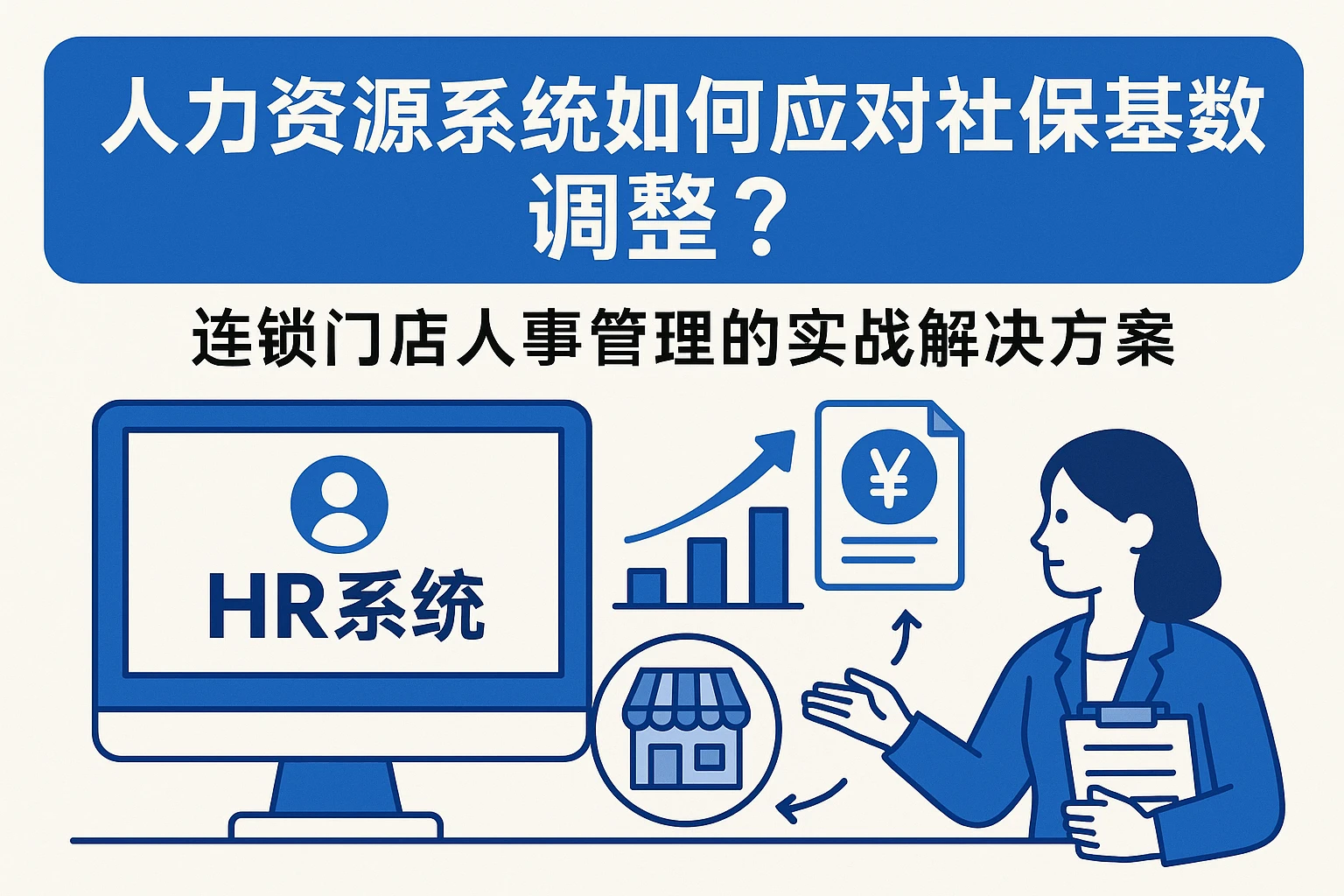 人力资源系统如何应对社保基数调整？连锁门店人事管理的实战解决方案