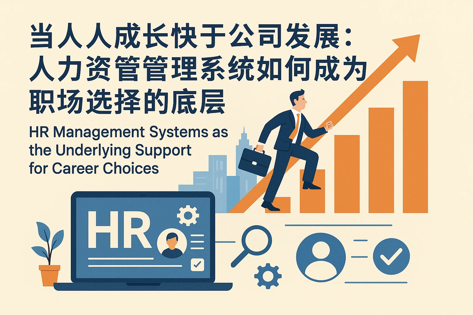 当个人成长快于公司发展：人力资源管理系统如何成为职场选择的底层支撑