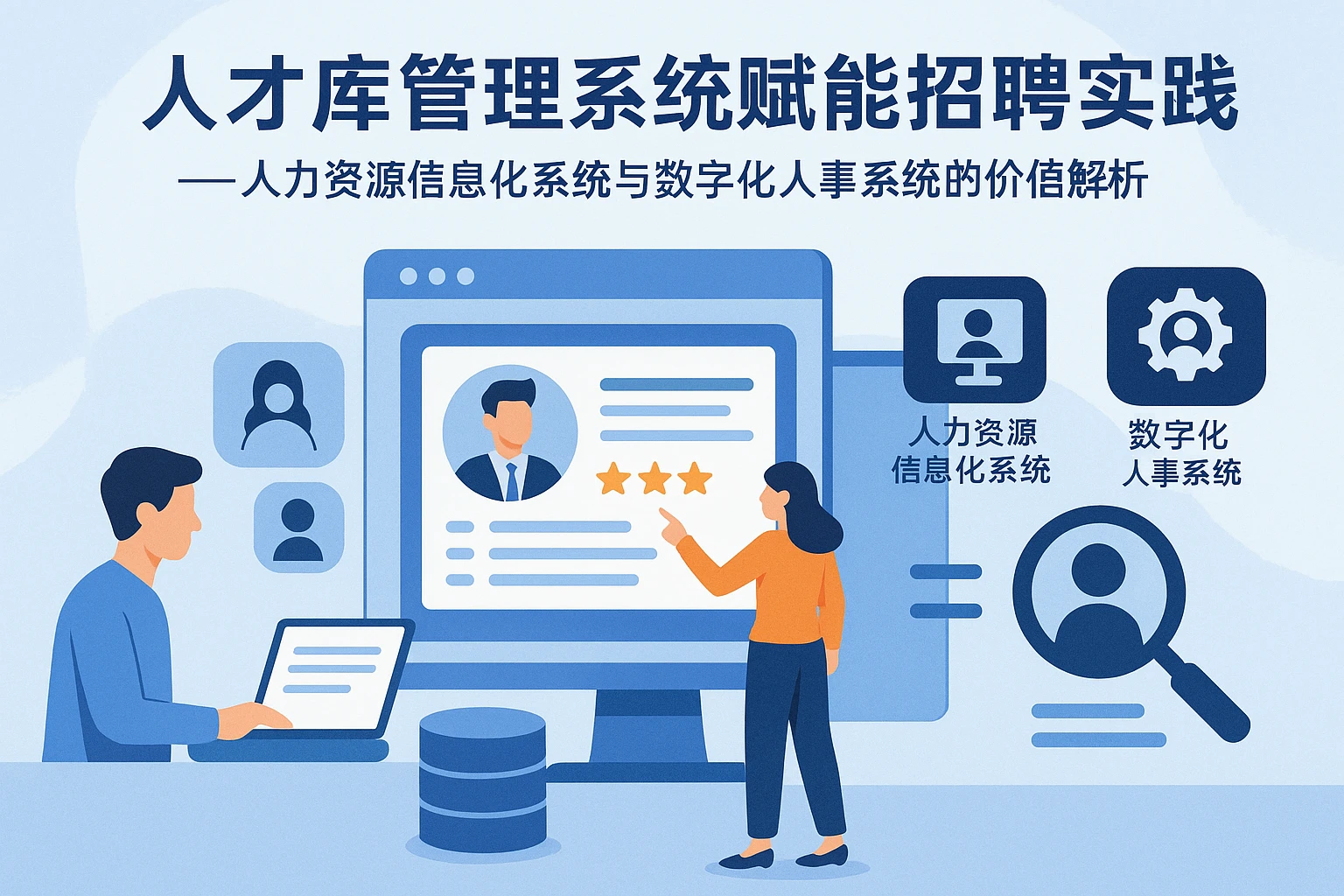 人才库管理系统赋能招聘实践——人力资源信息化系统与数字化人事系统的价值解析