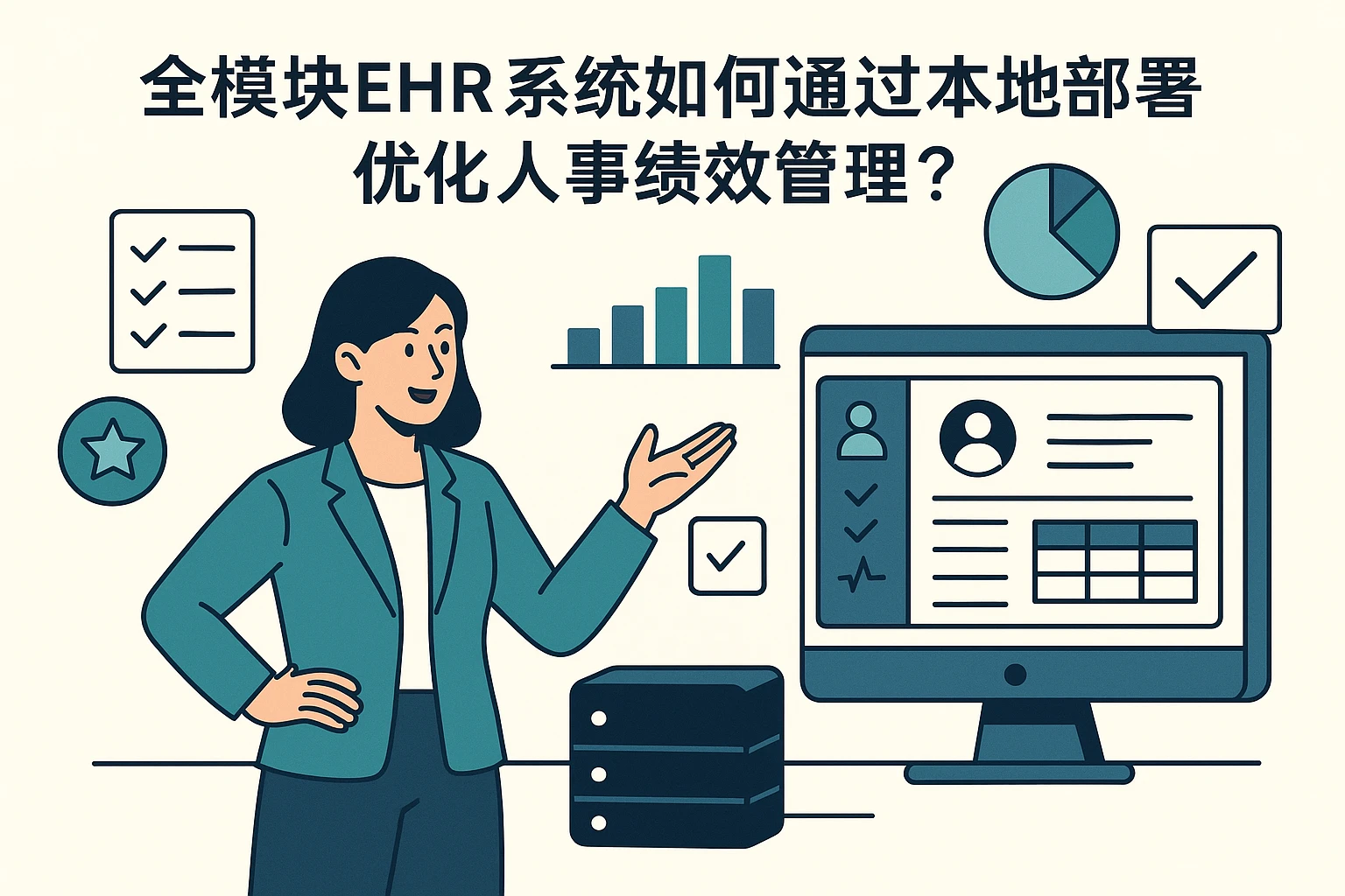 全模块EHR系统如何通过本地部署优化人事绩效管理？