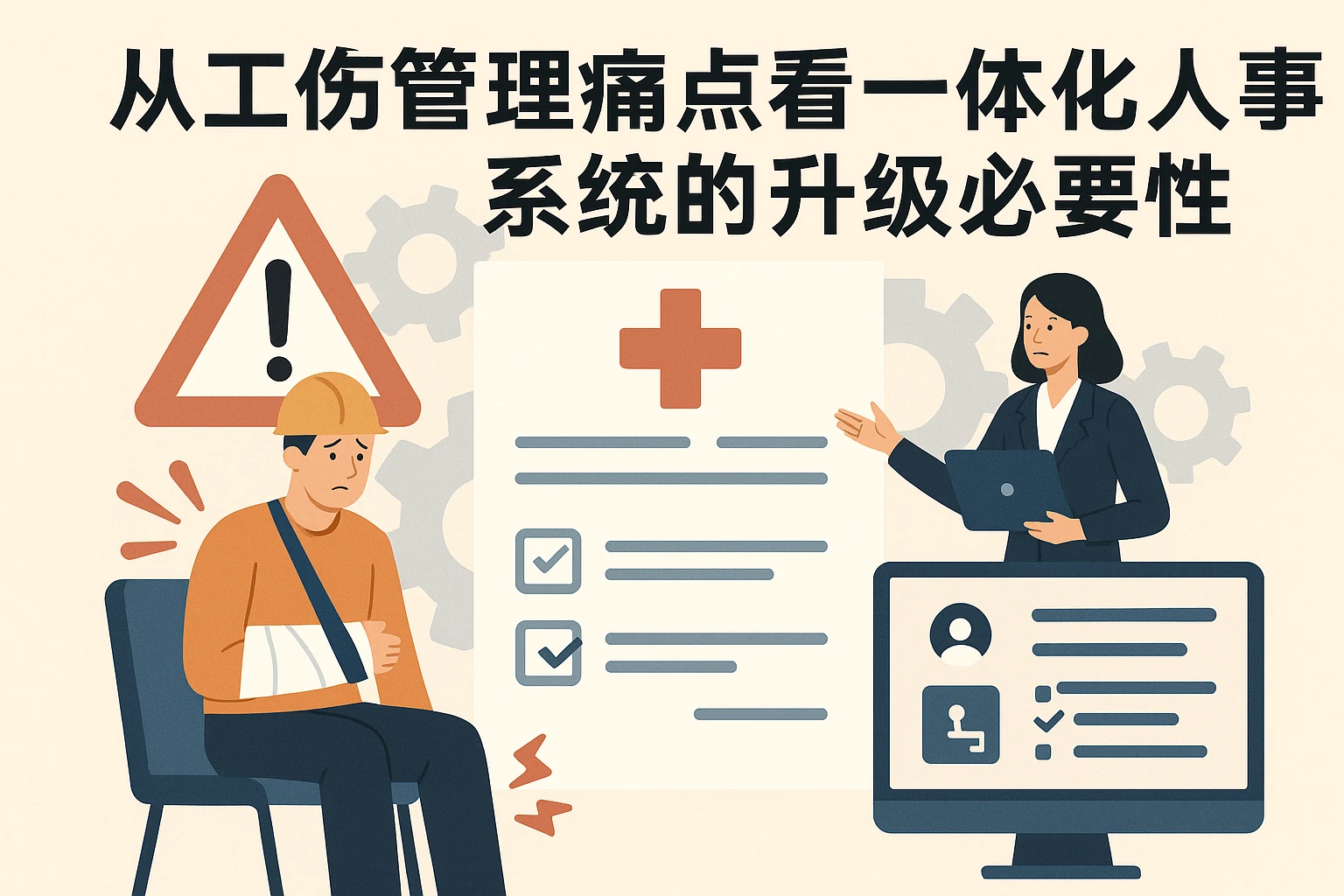 从工伤管理痛点看一体化人事系统的升级必要性