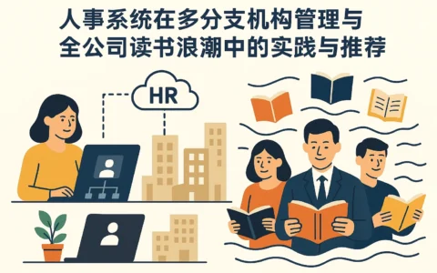 人事系统在多分支机构管理与全公司读书浪潮中的实践与推荐
