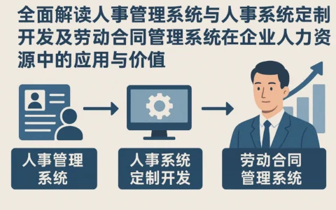 全面解读人事管理系统与人事系统定制开发及劳动合同管理系统在企业人力资源中的应用与价值