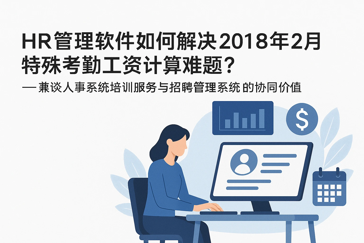 HR管理软件如何解决2018年2月特殊考勤工资计算难题？——兼谈人事系统培训服务与招聘管理系统的协同价值