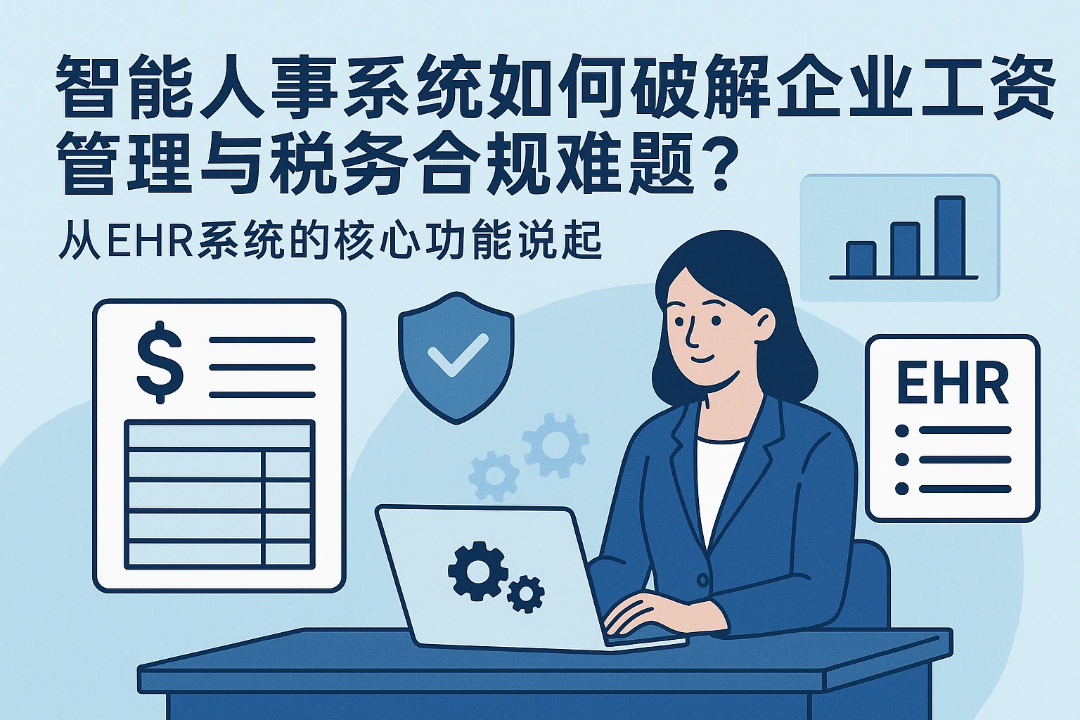 智能人事系统如何破解企业工资管理与税务合规难题？——从EHR系统的核心功能说起