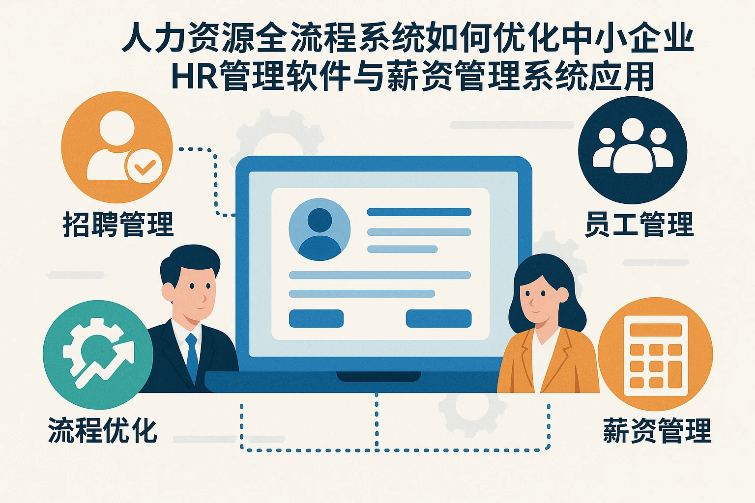 人力资源全流程系统如何优化中小企业HR管理软件与薪资管理系统应用