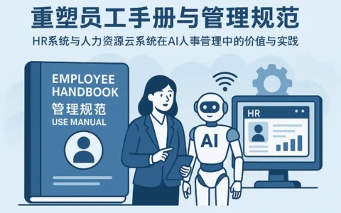 重塑员工手册与管理规范——HR系统与人力资源云系统在AI人事管理中的价值与实践