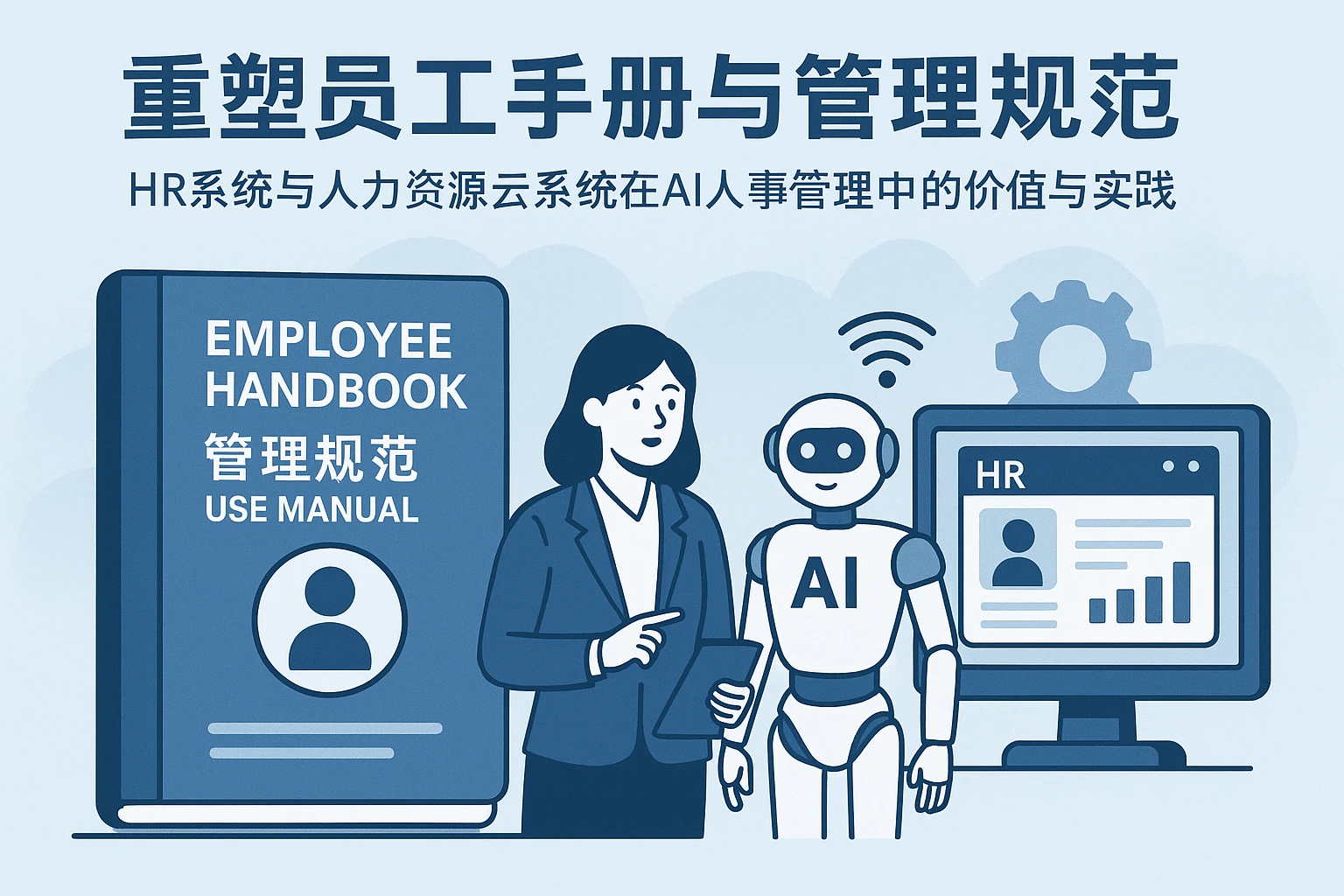 重塑员工手册与管理规范——HR系统与人力资源云系统在AI人事管理中的价值与实践