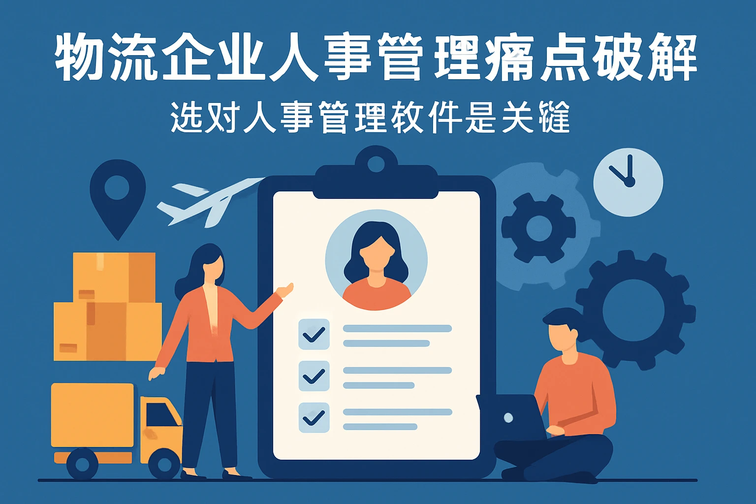 物流企业人事管理痛点破解：选对人事管理软件是关键
