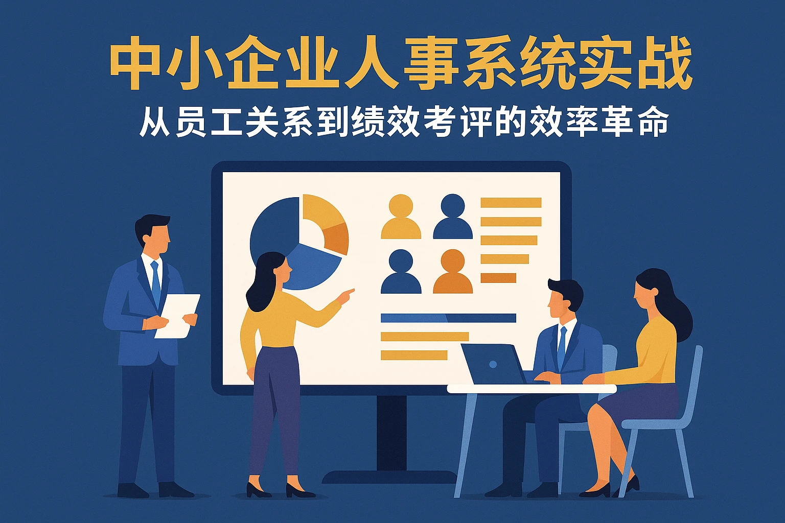 中小企业人事系统实战：从员工关系到绩效考评的效率革命