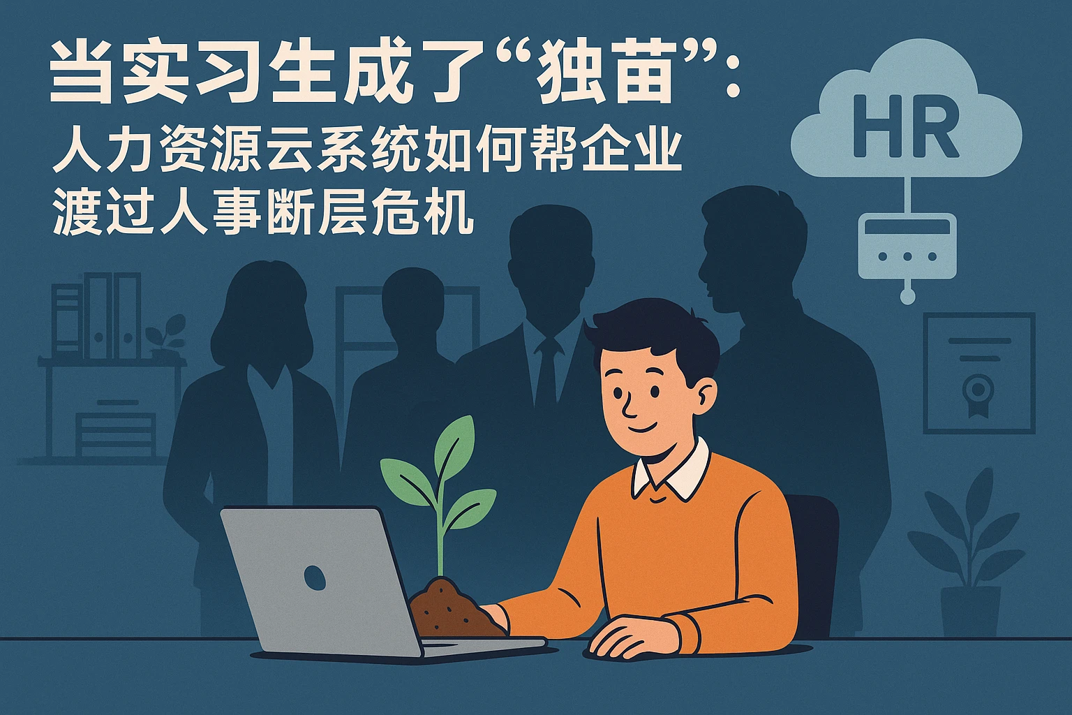 当实习生成了“独苗”：人力资源云系统如何帮企业渡过人事断层危机