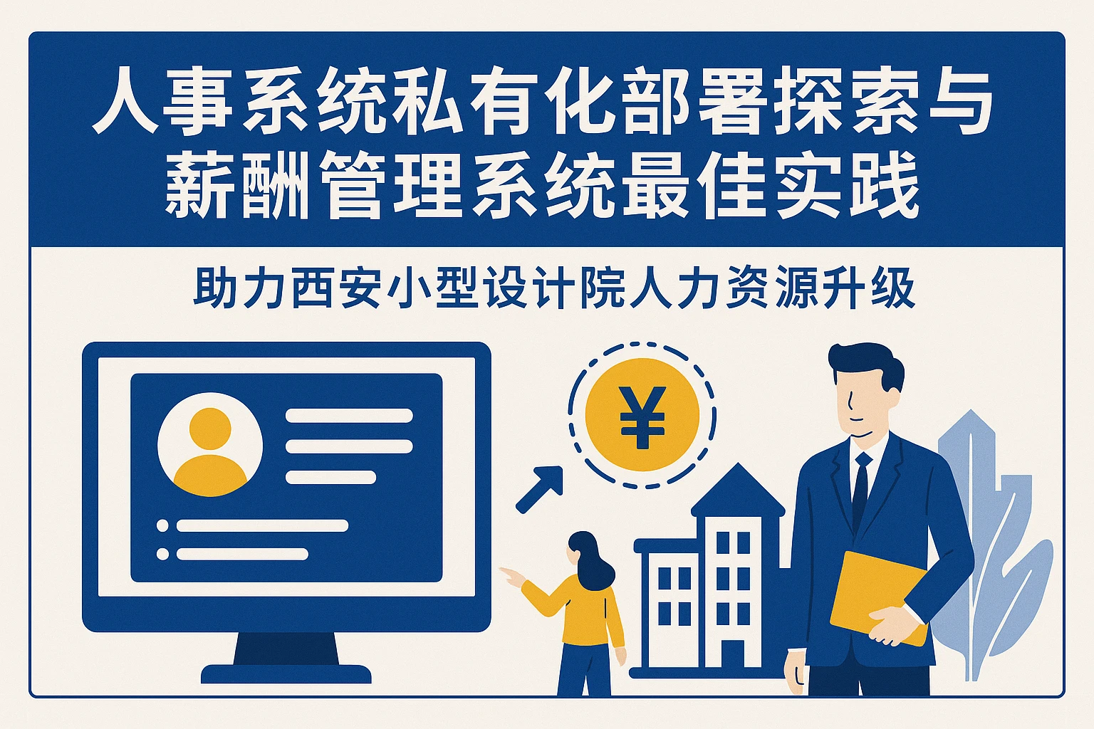 人事系统私有化部署探索与薪酬管理系统最佳实践——助力西安小型设计院人力资源升级
