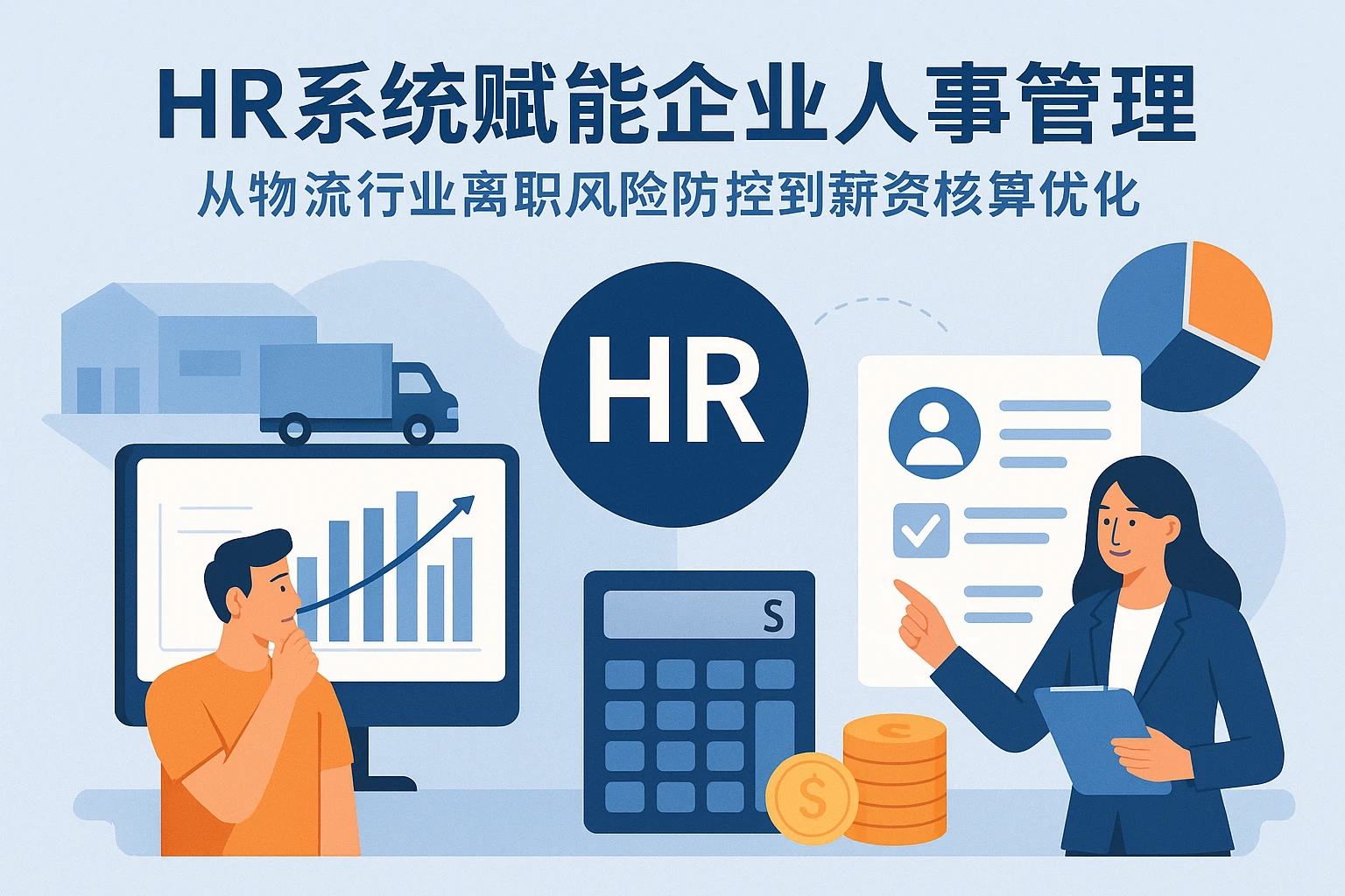 HR系统赋能企业人事管理：从物流行业离职风险防控到薪资核算优化