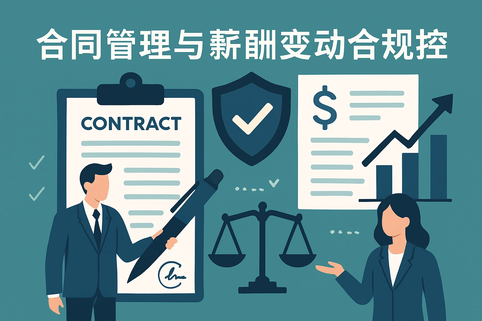 2. 合同管理与薪酬变动合规控制