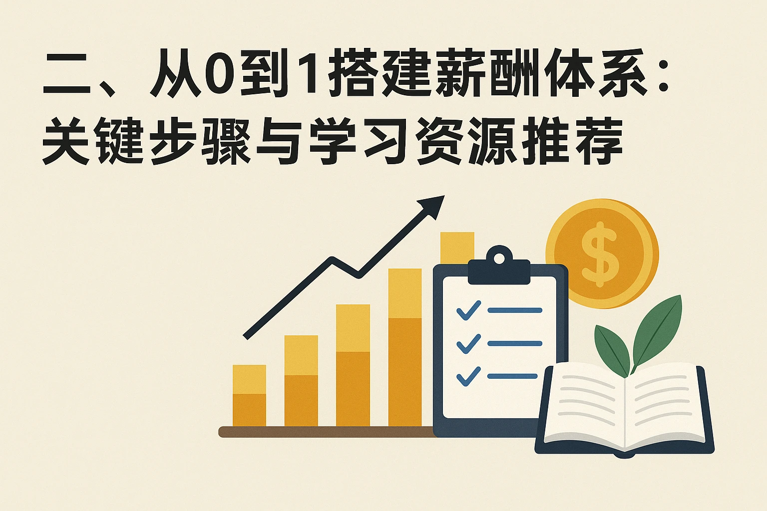 二、从0到1搭建薪酬体系：关键步骤与学习资源推荐