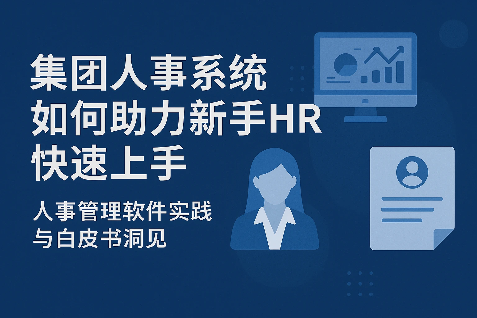 集团人事系统如何助力新手HR快速上手——人事管理软件实践与白皮书洞见