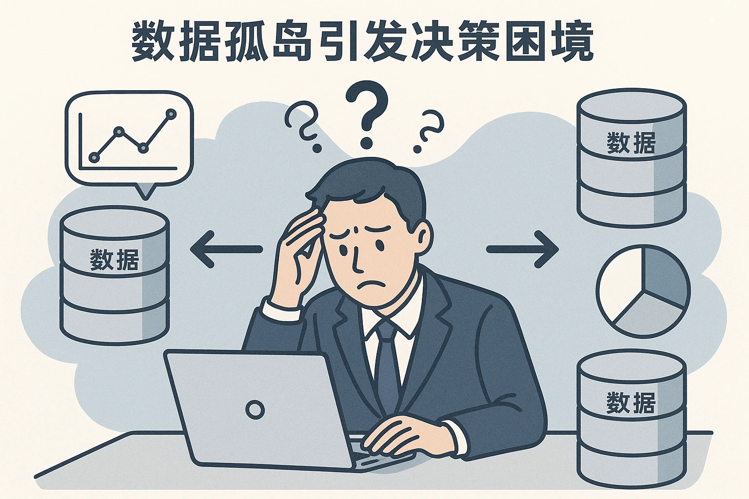 2. 数据孤岛引发决策困境