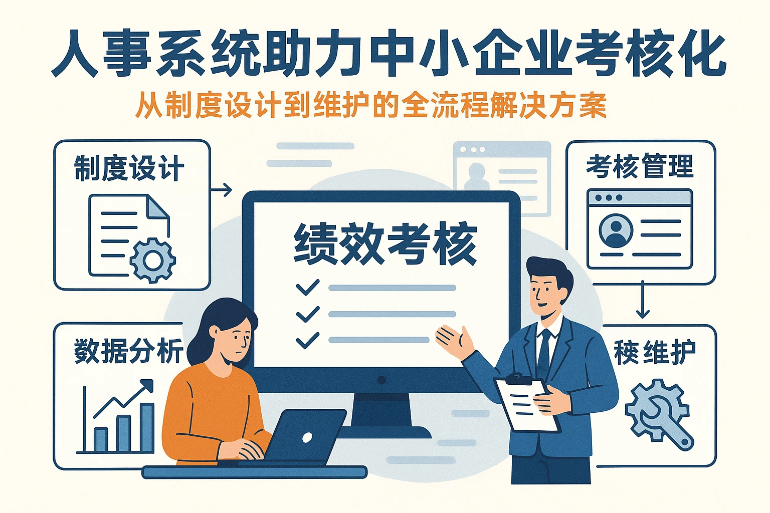 人事系统助力中小企业考核优化：从制度设计到维护的全流程解决方案