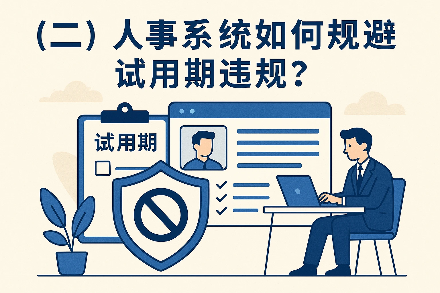 （二）人事系统如何规避试用期违规？