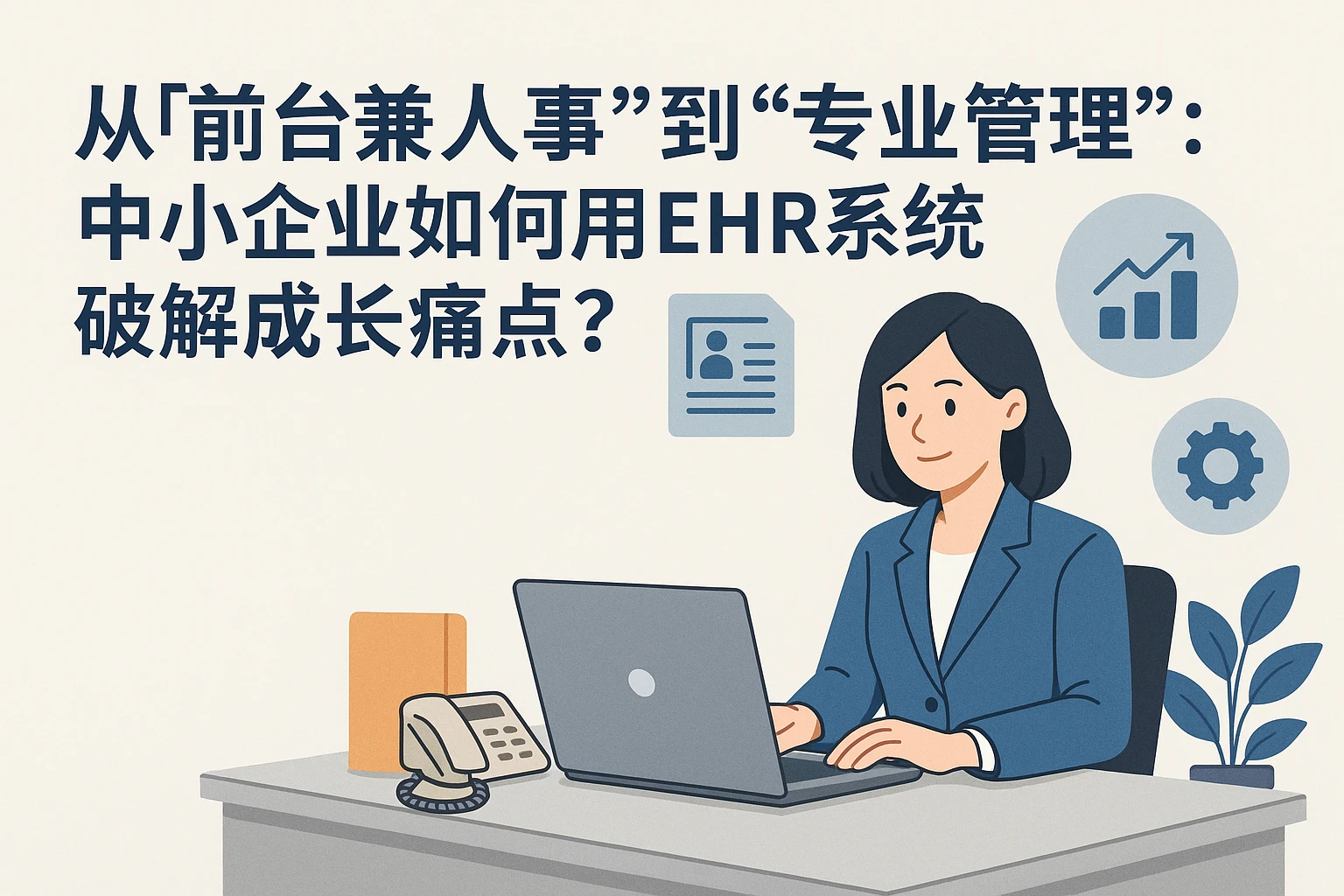 从“前台兼人事”到“专业管理”：中小企业如何用EHR系统破解成长痛点？