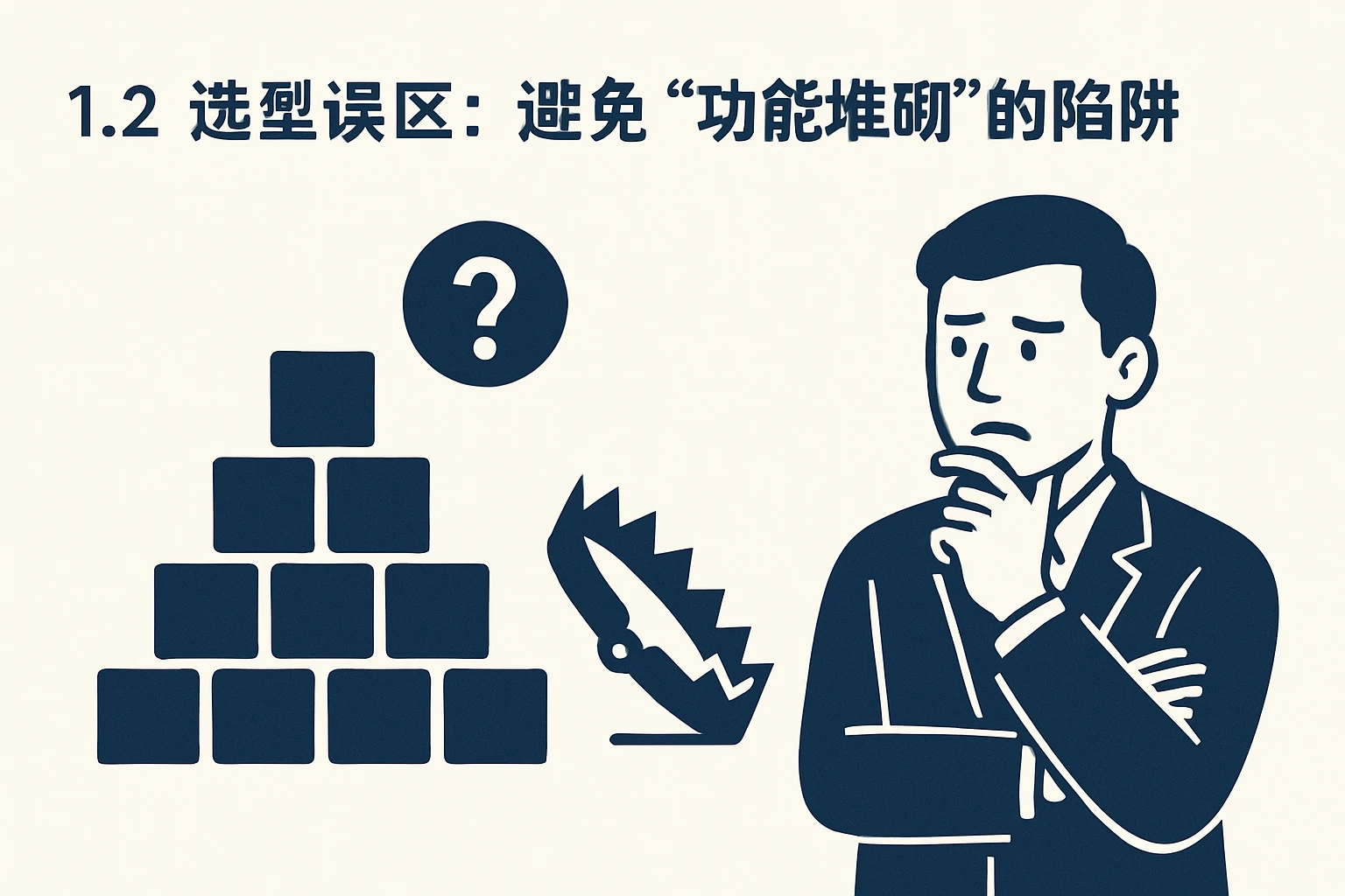 1.2 选型误区：避免“功能堆砌”的陷阱