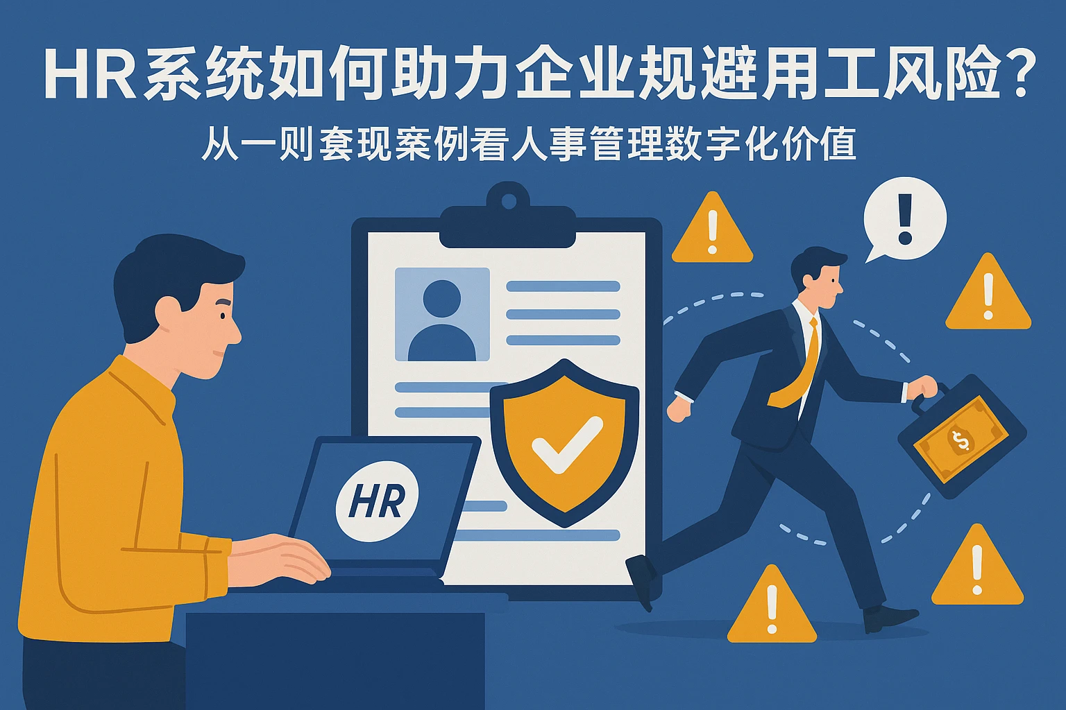 HR系统如何助力企业规避用工风险？从一则套现案例看人事管理数字化价值