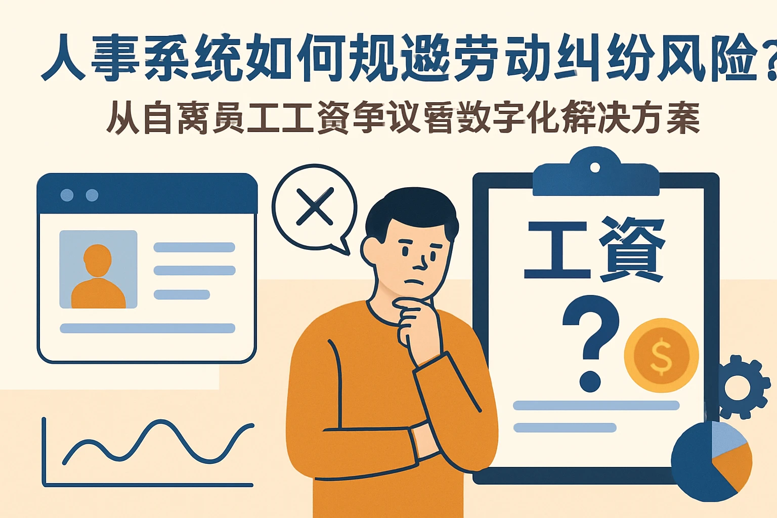 人事系统如何规避劳动纠纷风险？从自离员工工资争议看数字化解决方案
