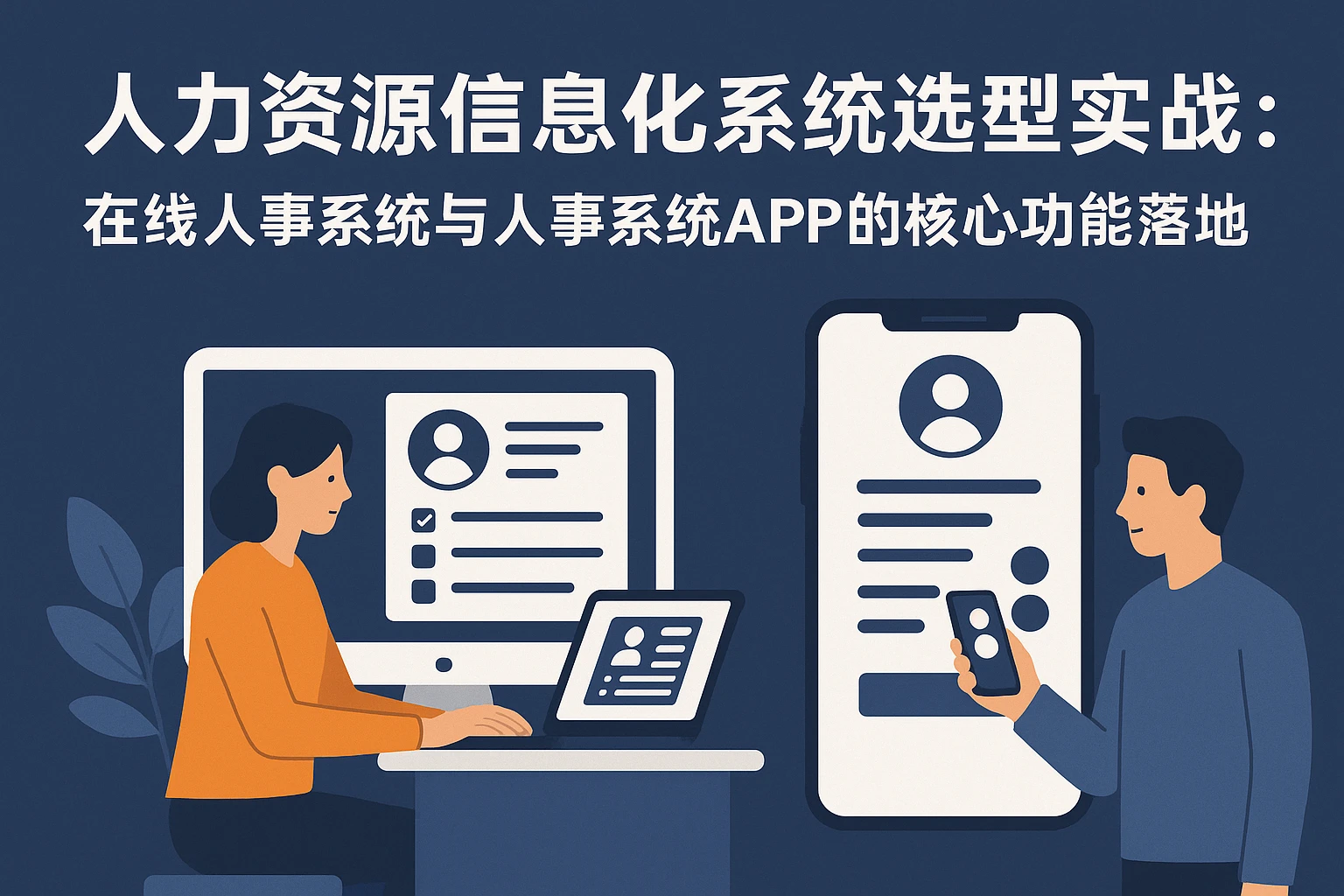 人力资源信息化系统选型实战：在线人事系统与人事系统APP的核心功能落地指南