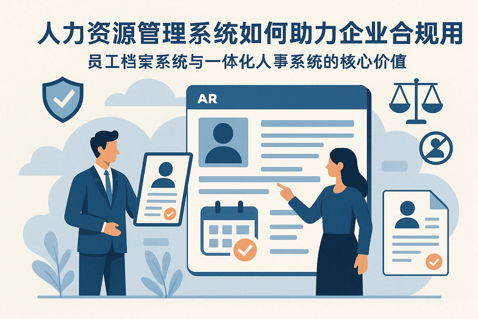 人力资源管理系统如何助力企业合规用工：员工档案系统与一体化人事系统的核心价值