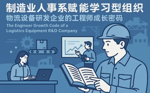 制造业人事系统赋能学习型组织：物流设备研发企业的工程师成长密码
