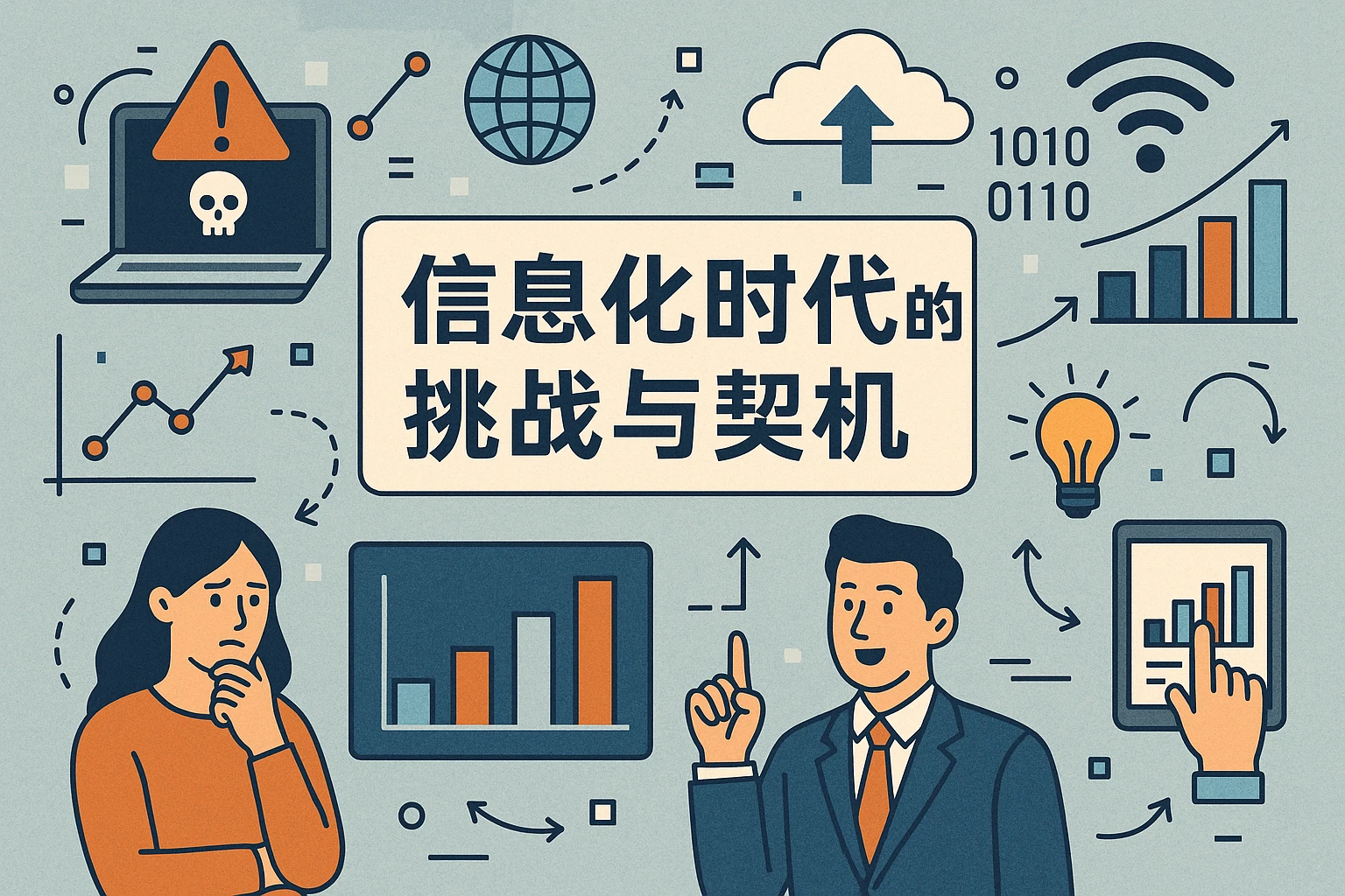 信息化时代的挑战与契机