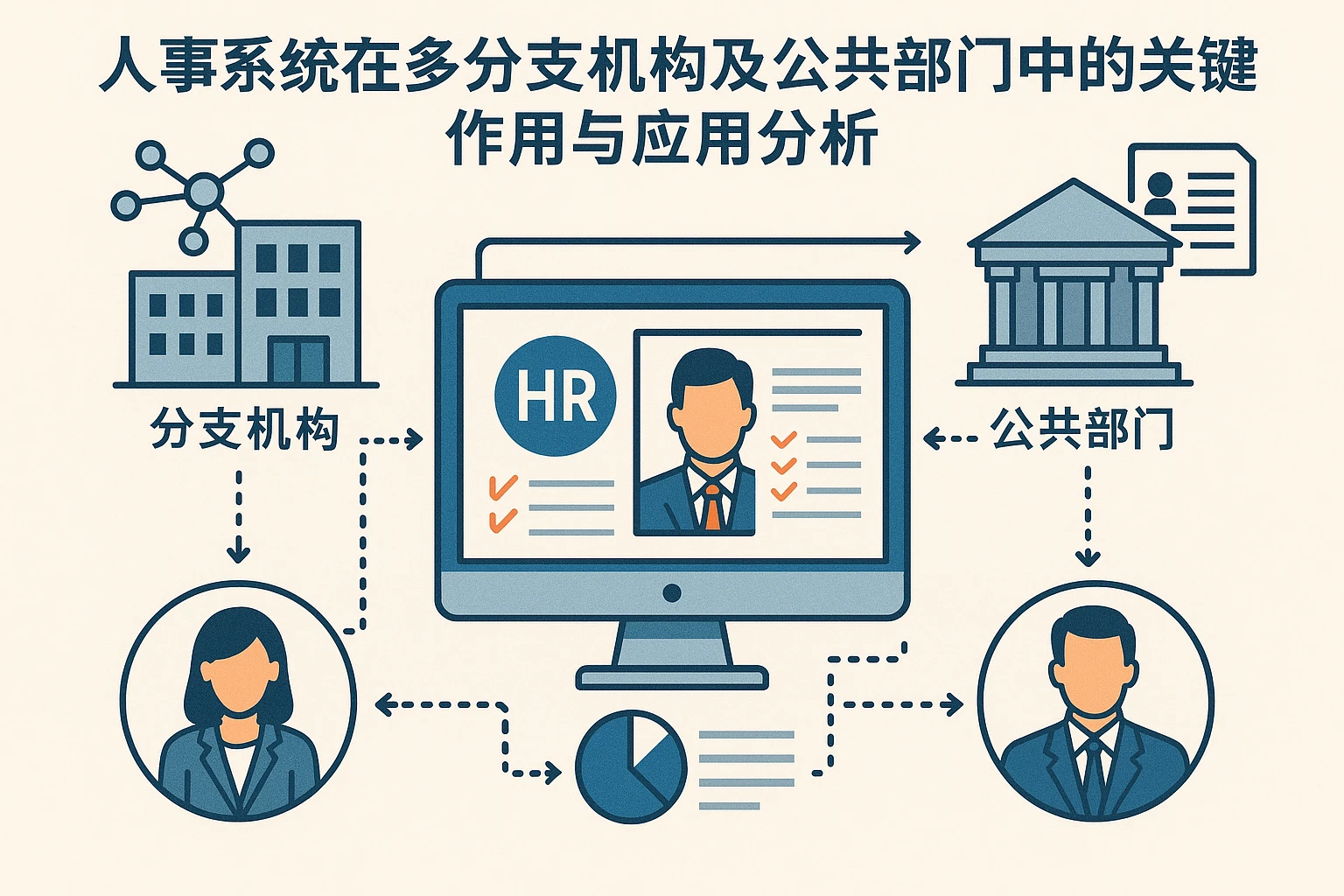 人事系统在多分支机构及公共部门中的关键作用与应用分析