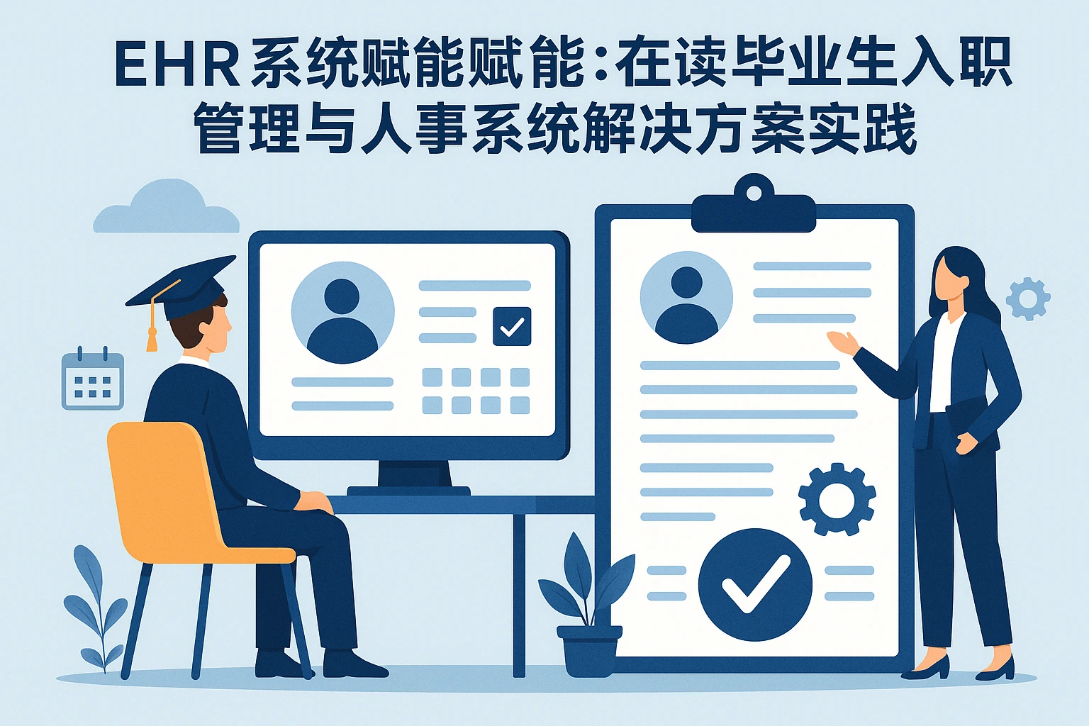 EHR系统赋能：在读毕业生入职管理与人事系统解决方案实践