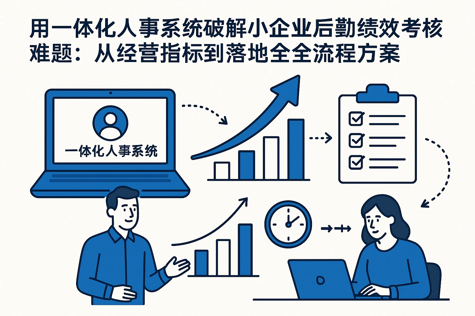 用一体化人事系统破解小企业后勤绩效考核难题：从经营指标到落地的全流程方案